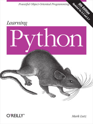 cover image of Learning Python